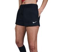 NIKE Sportswear Phoenix Fleece Mid-Waist Shorts Damen 010 - black/sail M