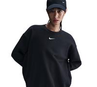 Nike Sportswear Phoenix Fleece Oversize-Damen-Sweatshirt mit Rundhalsausschnitt - Schwarz XS (EU 32-34) FZ4270-010
