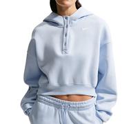 Nike Sportswear Phoenix Fleece Oversize Cropped Henley Hoodie Damen | blau | Damen | L | IF0258-407 L