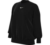 Nike Sportswear Phoenix Fleece Oversize-Damen-Sweatshirt mit Rundhalsausschnitt - Schwarz S (EU 36-38) FZ4270-010