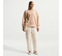 Nike Sportswear Phoenix Fleece Oversize-Damen-Sweatshirt Mit Rundhalsausschnitt, Linen/Sail, FZ4270-286, XS