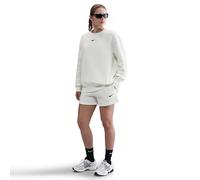Nike Sportswear Phoenix Fleece Oversize-Damen-Sweatshirt Mit Rundhalsausschnitt, Sail/Black, FZ4270-133, L