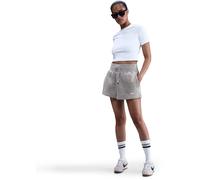 Nike Sportswear Phoenix High-Waisted Loose Damen Shorts, grau US: L-S