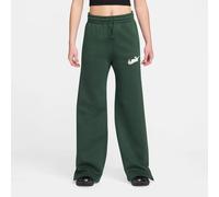 Nike Sportswear Phoenix High-Waisted Wide-Leg Logo Damen Hose, grün US: L