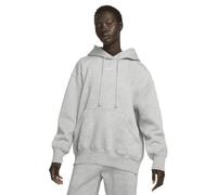 NIKE Sportswear Phoenix Fleece Oversized Hoodie Damen 063 - dk grey heather/sail XS