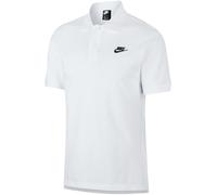 NIKE Sportswear Poloshirt Herren 100 - white/black 3XL