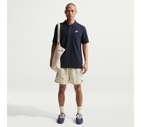 NIKE Sportswear Poloshirt Herren 451 - obsidian/white L
