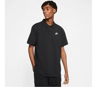 NIKE Sportswear Poloshirt Herren black/white XL