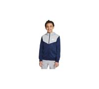 nike sportswear repeat kinderjacke blau grau S