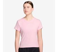 NIKE Sportswear Rib T-Shirt Damen 663 - pink foam XL