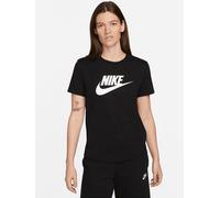 Nike Damen T-Shirt Sportswear Club Essentials DX7906-010 M Black/White