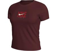Nike Sportswear Slim Graphic Damen T-Shirt, rot US: 2XL