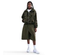 NIKE Sportswear Street Sherpajacke Damen 222 - medium olive/neutral olive/sail M