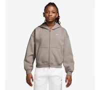 NIKE Sportswear Studio Fleece Oversize Kapuzenjacke Mädchen 211 - moon particle/white L (146-156 cm)