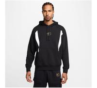 NIKE Sportswear Swoosh Air Fleece Hoodie Herren 010 - black/white/metallic gold M