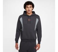 NIKE Sportswear Swoosh Air Fleece Hoodie Herren 061 - anthracite/cool grey/safety orange L