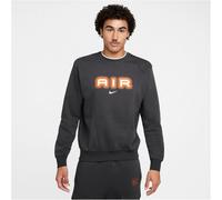 NIKE Sportswear Swoosh Air Fleece Sweatshirt Herren 061 - anthracite/safety orange S