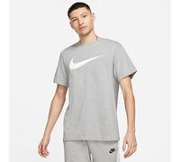 NIKE Lifestyle - Textilien - T-Shirts Swoosh T-Shirt (DC5094) XL DK GREY HEATHER/WHITE