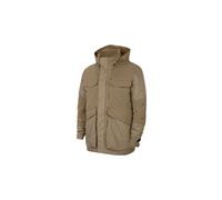 nike sportswear synthetic fill down jacke mystic stone beige schwarz