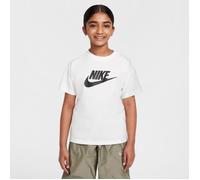 Nike Sportswear T-Shirt Baumwolle Kinder - weiß - Größe M (137-147) Größe:M (137-147)