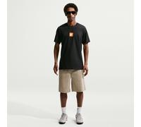 Herren Tennis-T-Shirt Nike Sportswear Just Do It - black/white - Schwarz (XS)