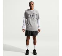 U NSW TEE STD CELEBRATE BRND DK GREY HEATHER L
