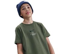 NIKE Sportswear T-Shirt Jungen 325 - cargo khaki/black L (147-158 cm)