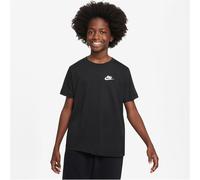 Nike Shirt NSW Tee Emb Futura LBR Unisex Kinder Schwarz 14–15 Jahre