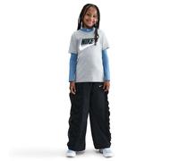 NIKE Sportswear T-Shirt Kinder 064 - dk grey heather/black/white XL (158-170 cm)