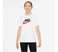 Nike FZ5178-100 K NSW Tee Futura HBR T-Shirt Boy's White Größe XL