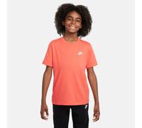Nike Kinder T-Shirt Sportswear Big Kids FZ5177-643 158-170 Lt Wild Mango