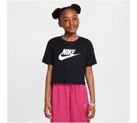 Mädchen T-Shirt Nike Kids Sportswear Cropped - Schwarz