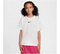 Nike Mädchen T-Shirt Big Girls Sportswear FZ5539-100 158-170 White