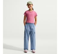 Nike Mädchen T-Shirt SS Tee Cropped HF7010-641 137-146 Peony