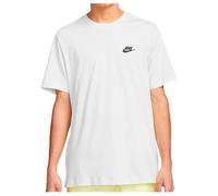 Nike Herren T-Shirt Sportswear Club, White/Black, 2XL, AR4997-101
