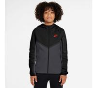 NIKE Sportswear Tech Fleece Kapuzenjacke Jungen 016 - black/anthracite/black/turf orange XL (158-170 cm)