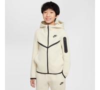 NIKE Sportswear Tech Fleece Kapuzenjacke Jungen 234 - lt khaki/black/black XL (158-170 cm)