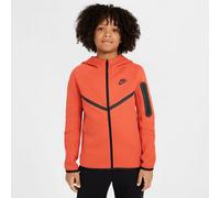NIKE Sportswear Tech Fleece Kapuzenjacke Jungen 842 - turf orange/black/black M (137-147 cm)