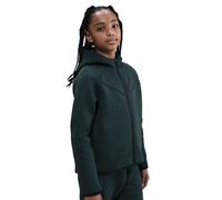 NIKE Sportswear Tech Fleece Kapuzenjacke Mädchen 390 - seaweed/black/black L (146-156 cm)