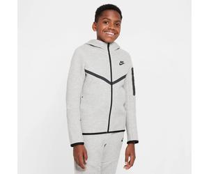 Nike Sportswear Tech Full-Zip Kinder T-Shirt, grau US: XL