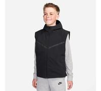 NIKE Sportswear Tech Woven Weste Jungen 010 - black/black M (137-147 cm)