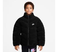 NIKE Sportswear Therma-FIT Oversize Puffer Steppjacke Kinder 010 - black/black/white M (137-147 cm)