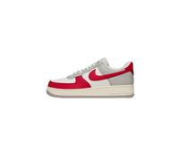 NIKE Sportswear - Turnschuhe AIR Force 1 '07 LV8 DG aus synthetisch, rot-grau-weiß (8.5)