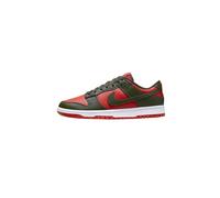 NIKE Sportswear - Turnschuhe Dunk Low Retro BTTYS aus Leder, rot-kakis-weiß (10)