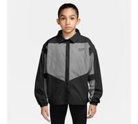 NIKE Sportswear Webjacke Mädchen 010 - black/white M (137-146 cm)