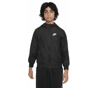 Nike Jacket K Nsw Rpl Wr Hd Jkt Sr, Black/Black/Black/White, FZ5516-010, S