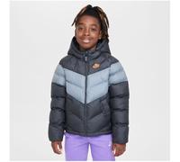 NIKE Sportswear Winterjacke mit Kapuze Kinder 060 - anthracite/cool grey/safety orange L (147-158 cm)