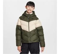 Nike Sportswear Jacke mit Kapuze und Synthetikfüllung für ältere Kinder - Grün M FN7730-326