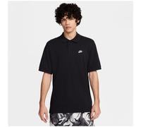Nike Sslo Pique Herren Poloshirt, schwarz, Gr. L