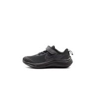 Nike Star Runner 3, Turnschuhe, Schwarz Schwarz Dunkelrauchgrau, 35,5 EU